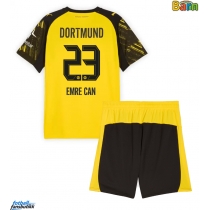 Borussia Dortmund Emre Can #23 Hjemmedraktsett Barn 2025-26 Kortermet (+ Korte bukser)